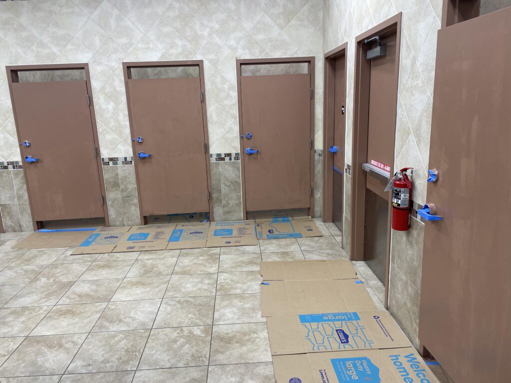 Bathroom Stall Painting in Robertsdale