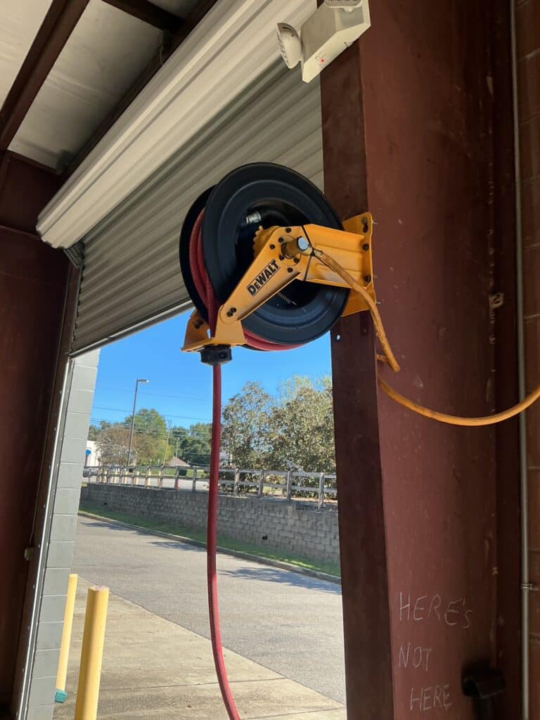 Air Hose Reel Replacement in Semmes