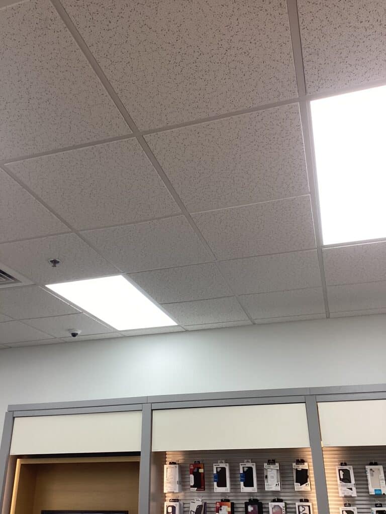 Ceiling Tile Replacement in Mobile