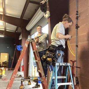 Pneumatic Air Hose Reel Installation in Semmes